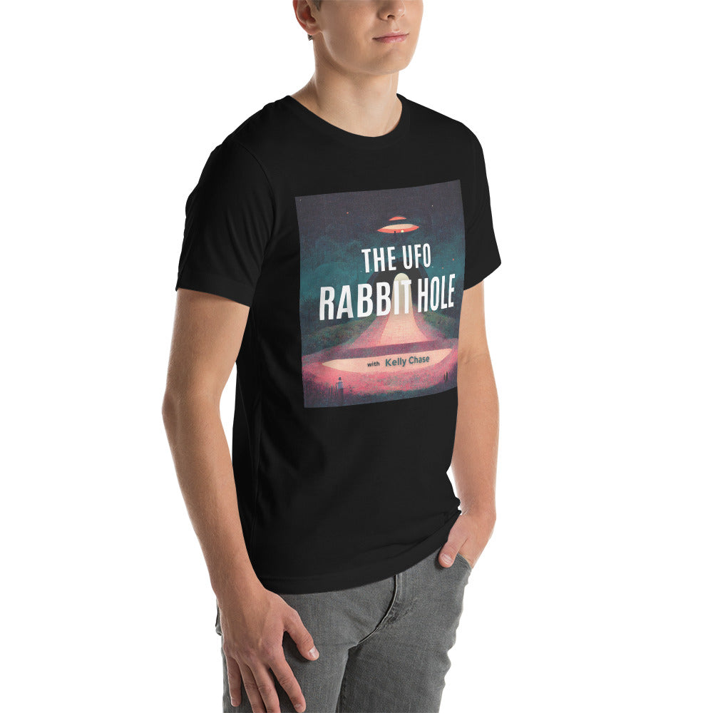 The UFO Rabbit Hole Unisex T-Shirt